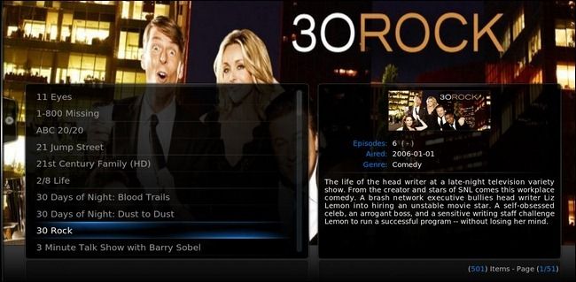 Список телевизионных шоу в Hulu с обложками и заголовками