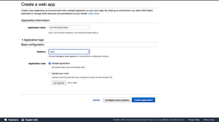 Создание веб-приложения