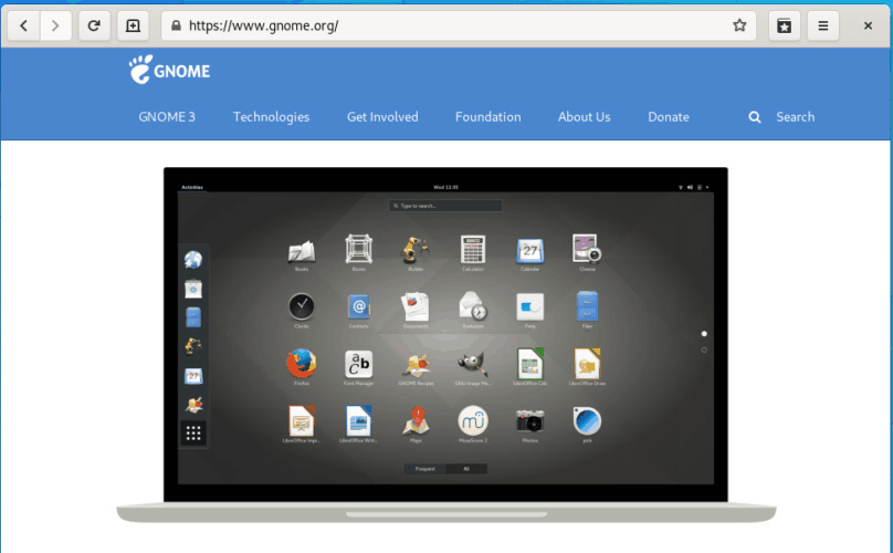epiphany browser window