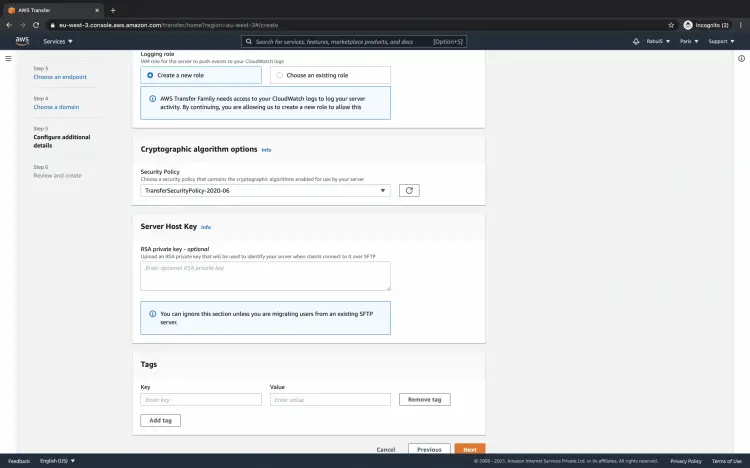Роль логирования и другие параметры