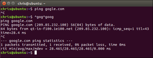 Исправление опечатки в последней команде с помощью ^old^new