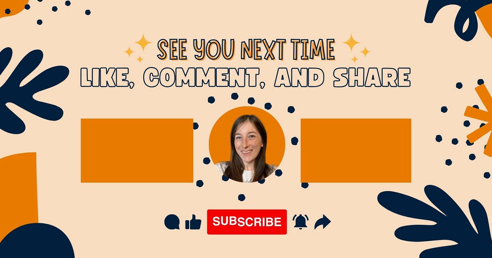 Иллюстрация процесса добавления заставки в видео, с указанием зон под интерактивные элементы