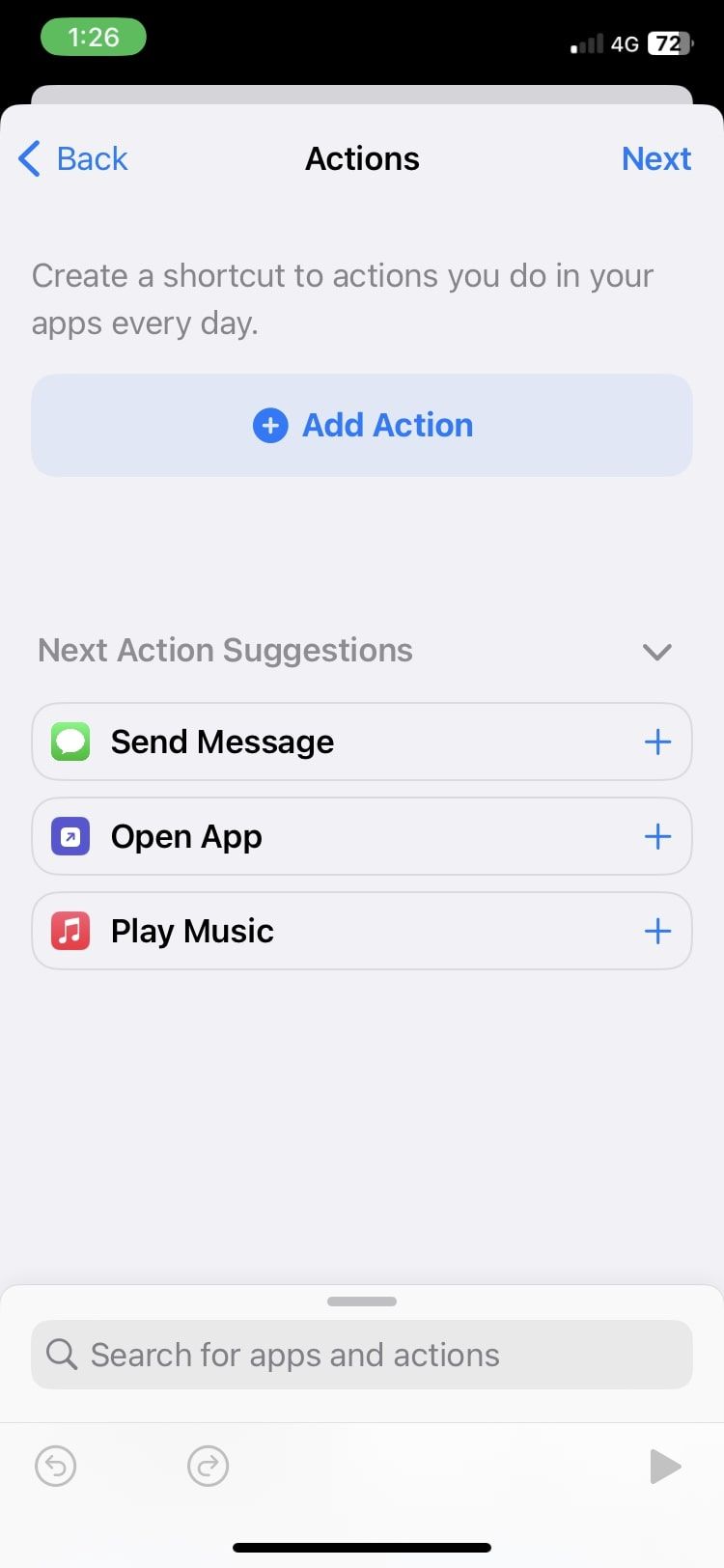 Кнопка Добавить действие в автоматизации