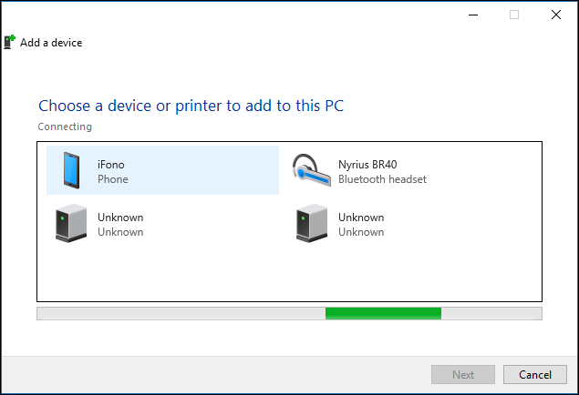 Сравнение кода сопряжения Windows и iPhone