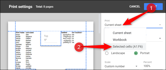 Откройте выпадающий список и выберите 