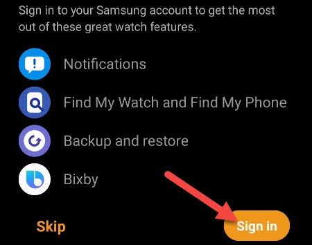 Вход в Samsung account на телефоне