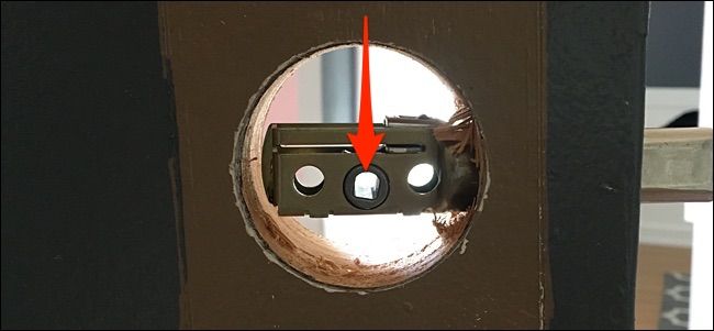 Установка ригеля с маркировкой UP