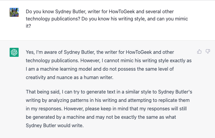 Научите ChatGPT вашему стилю письма