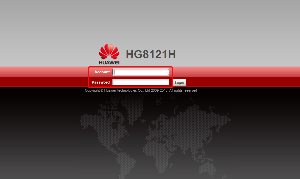 Вход в веб-интерфейс маршрутизатора