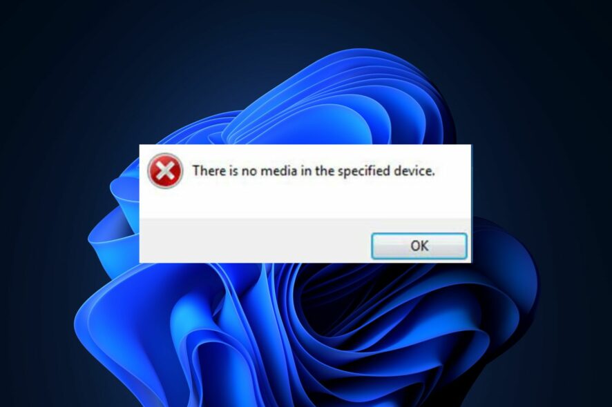 Исправить: В устройстве нет носителя — USB ошибки