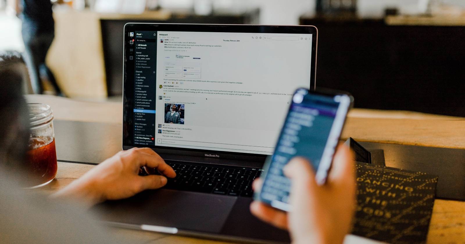 Поменять папку загрузок Slack и организовать файлы