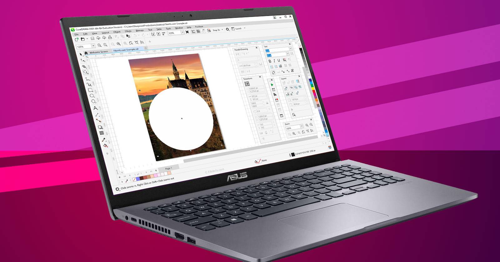 Как сделать постер в CorelDRAW