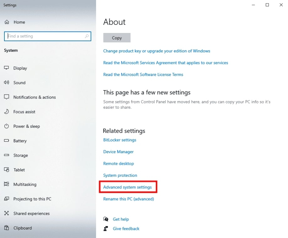 By Changing the Paging File Size