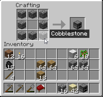 Печь в Minecraft