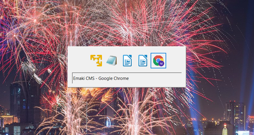 Классический переключатель Alt + Tab из Windows XP