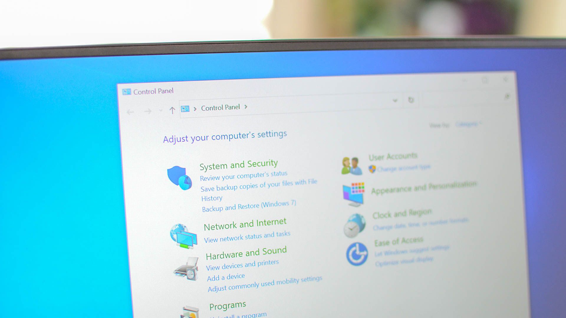 Как открыть Панель управления в Windows 10