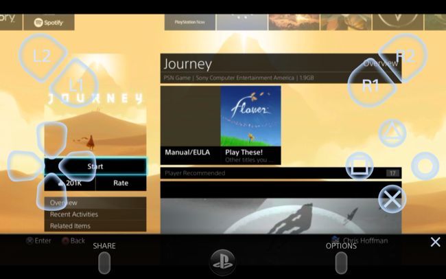 Игры PS4 воспроизводятся на экране Android через Remote Play