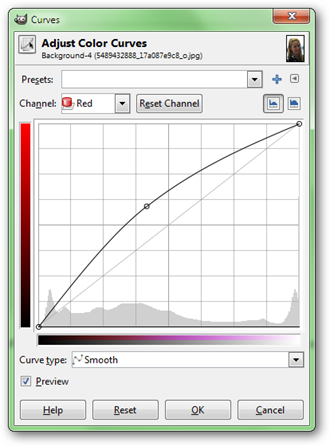 Пример изменения баланса цвета на изображении