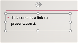 Выделенное текстовое поле для вставки ссылки