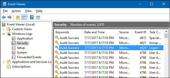 Аудит входов в Windows — включение и просмотр