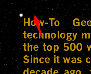 Выделение текстового поля