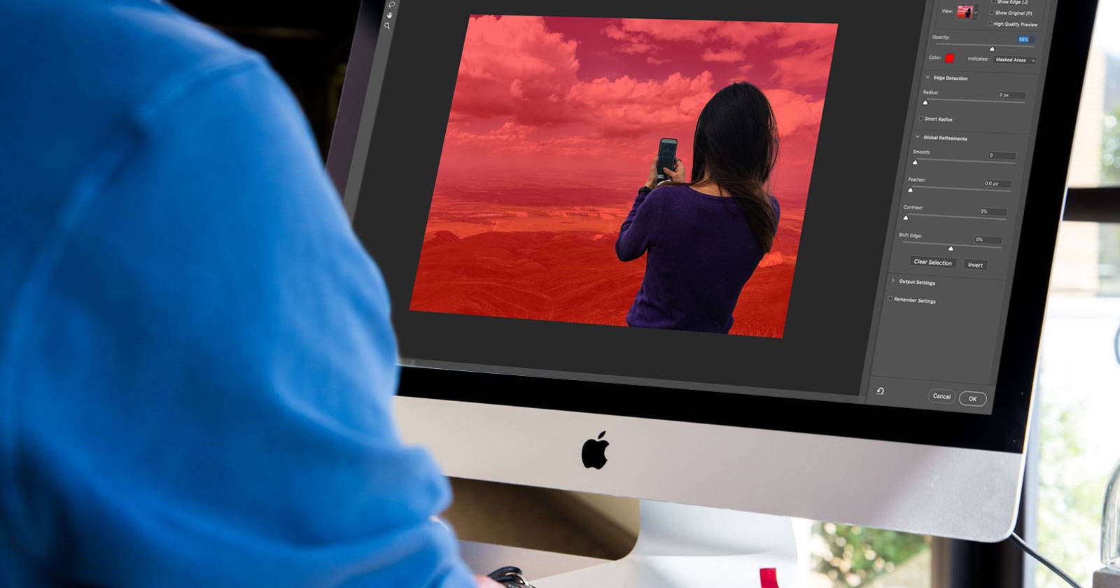 Refine Edge в Photoshop — точный выбор краёв