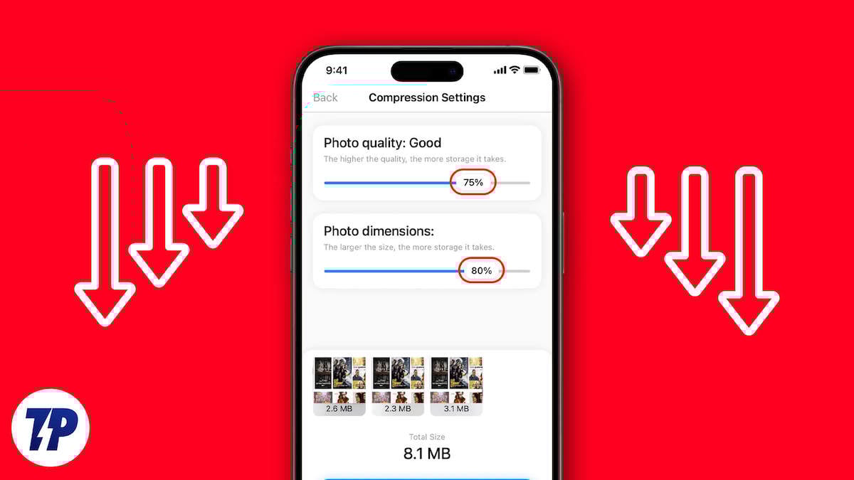 Reduzir tamanho de fotos no iPhone