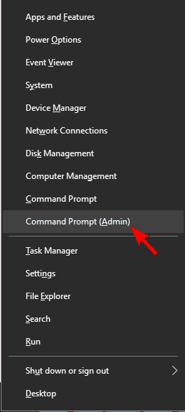 Командная строка с правами администратора