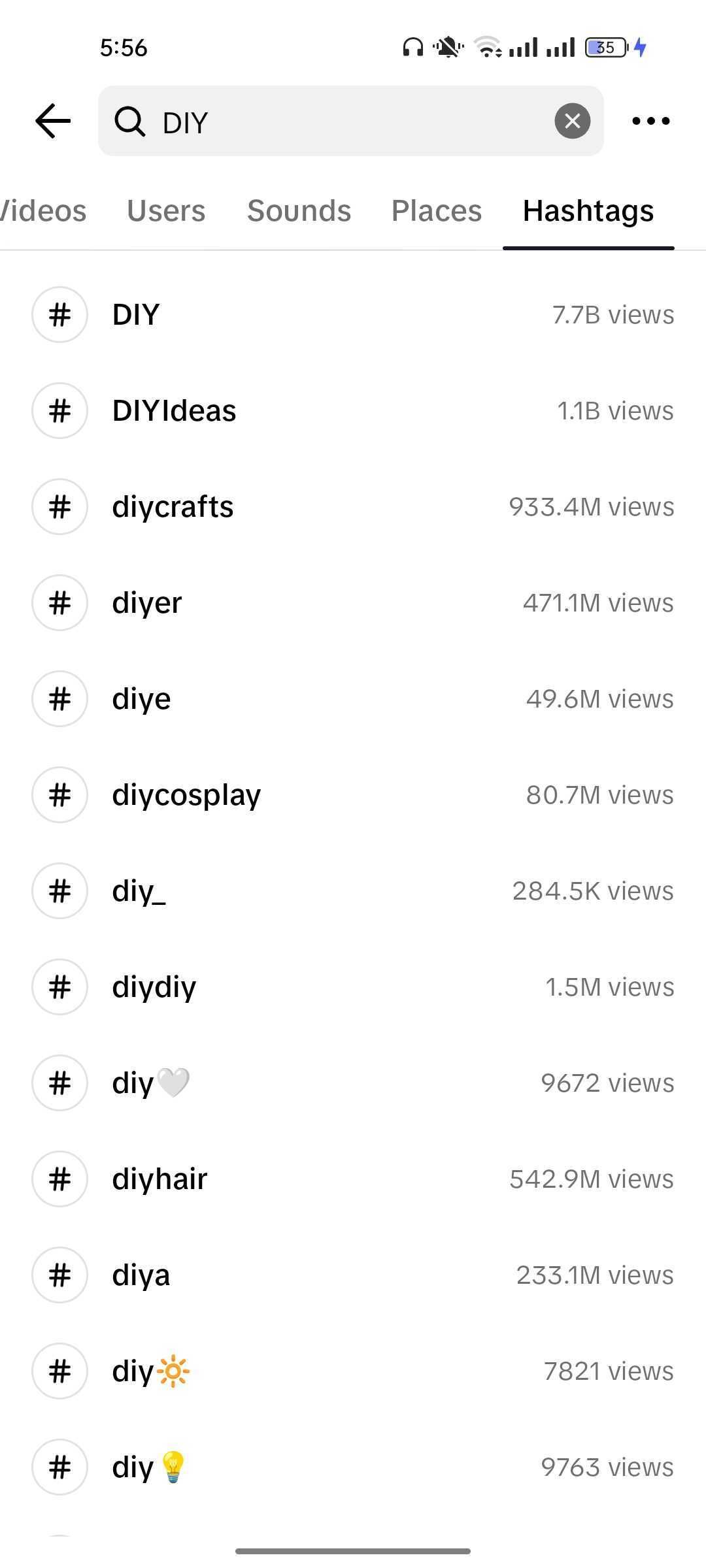 Хэштеги в TikTok