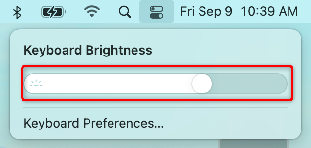 Перетащите ползунок 
