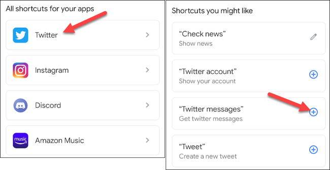 Список приложений с поддержкой ярлыков