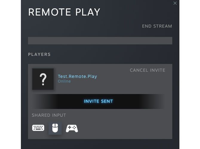 Пример: Remote Play позволяет контролировать взаимодействие друга