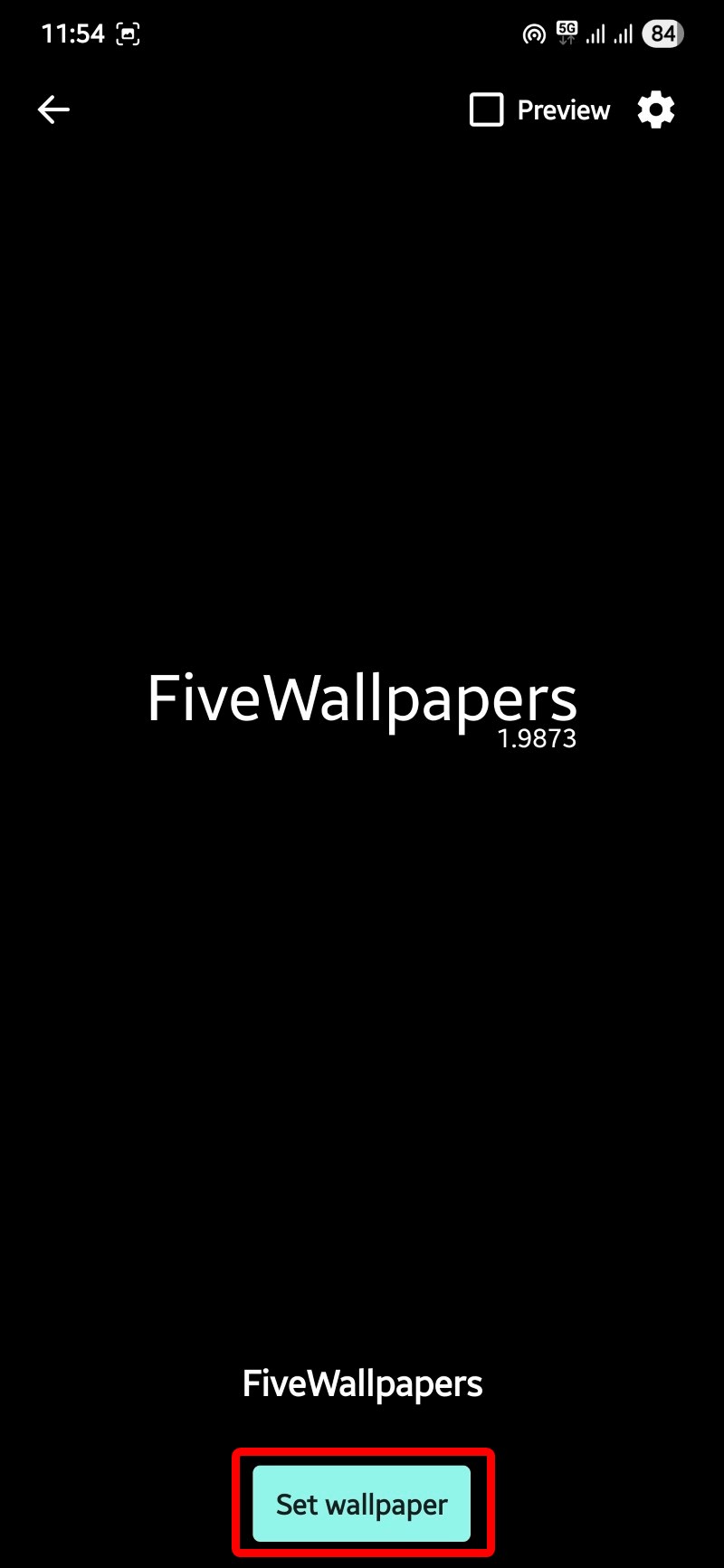 Esempio di sfondo impostato con Multiple Picture Wallpaper