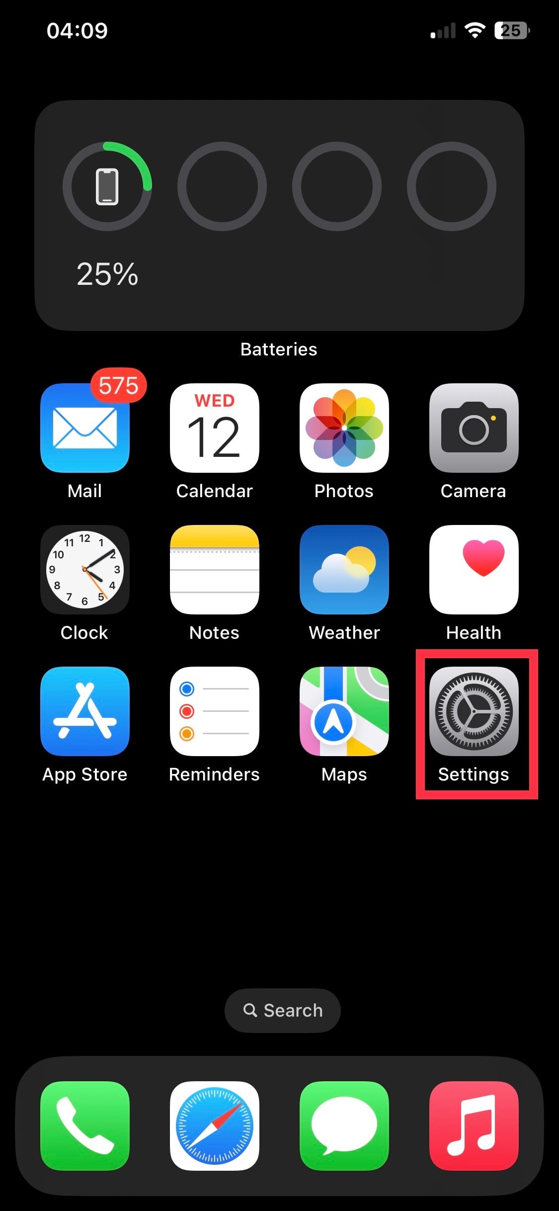 Настройки Safari