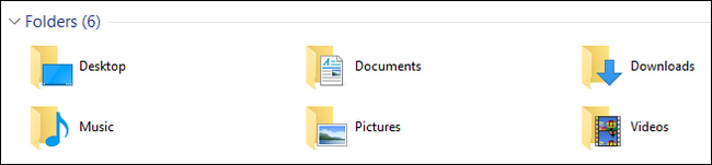 Иллюстрация: автоматическое определение типа содержимого папки в Windows