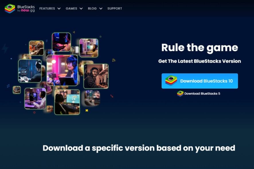 Скачать BlueStacks на Windows 11