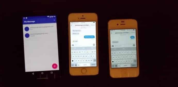 Usar iMessage en Android con PieMessage