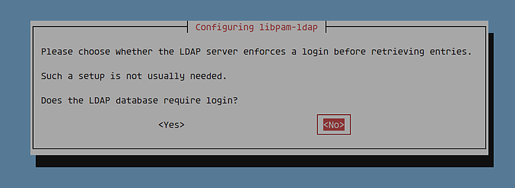 Вопрос о пароле базы данных LDAP