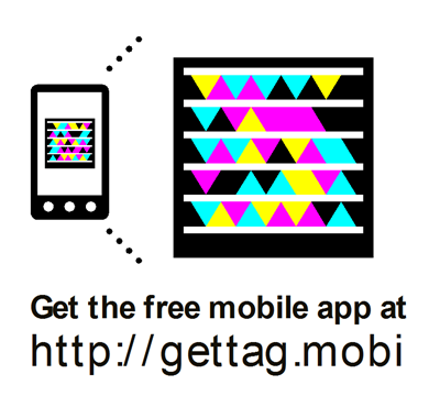 Пример 1 визуального варианта Microsoft Tag