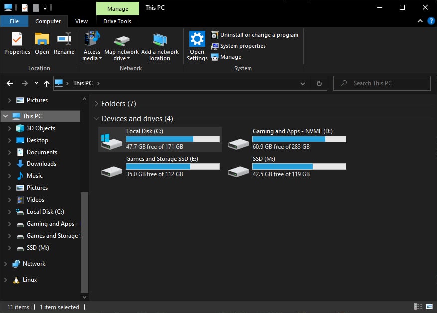 Процесс поиска OSPPREARM.exe в файловой системе Windows