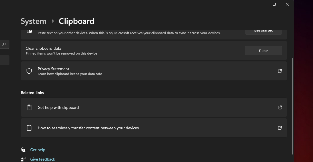 Кнопка Очистить