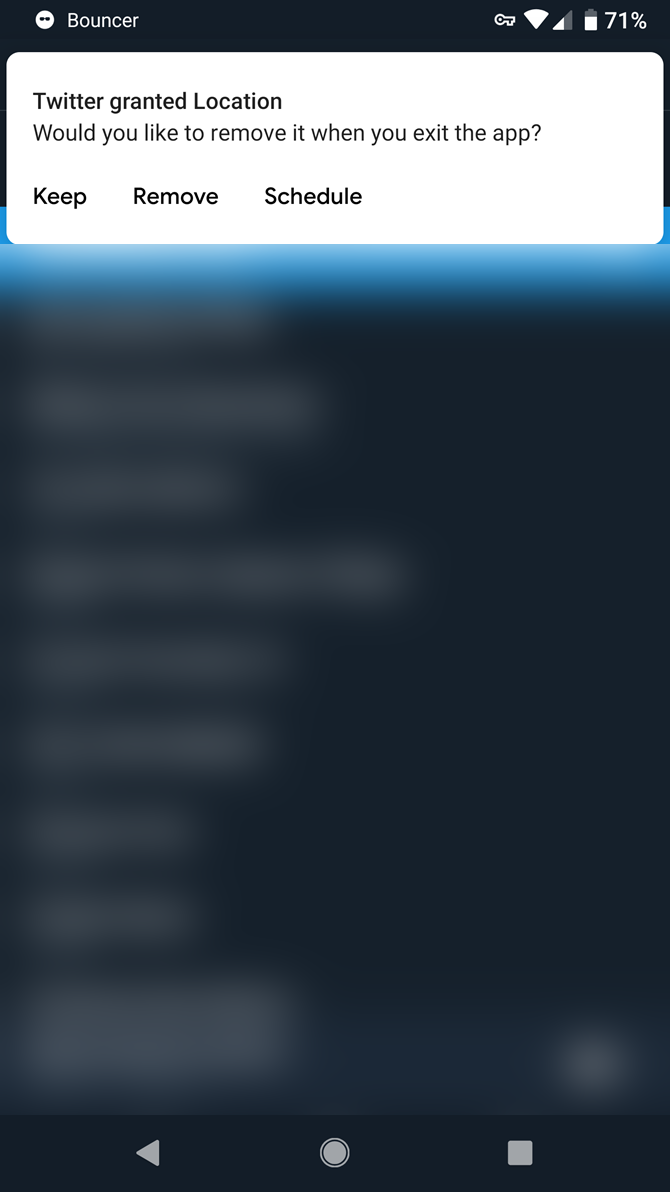 Twitter Location Bouncer