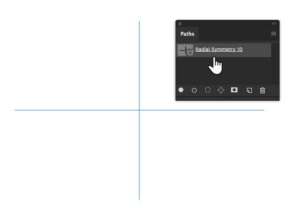 Radial Symmetry в Photoshop