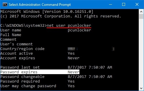 Image montrant une invite de commandes Windows en cours d’exécution