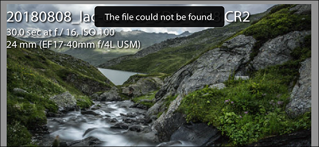Восстановление фото из превью Lightroom