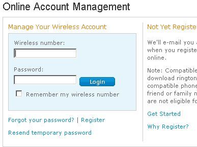 Страница входа оператора мобильной связи пример