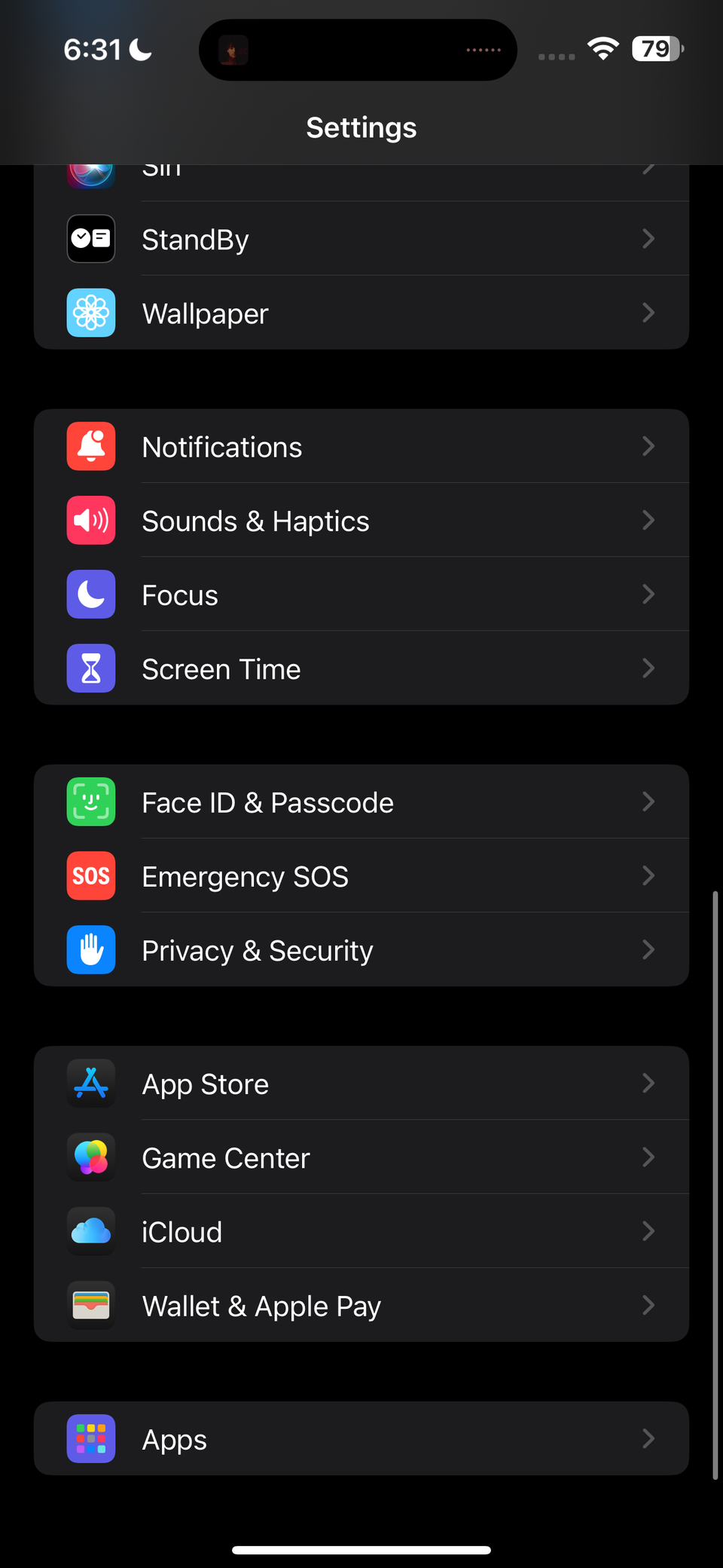 Настройки iPhone — обзор