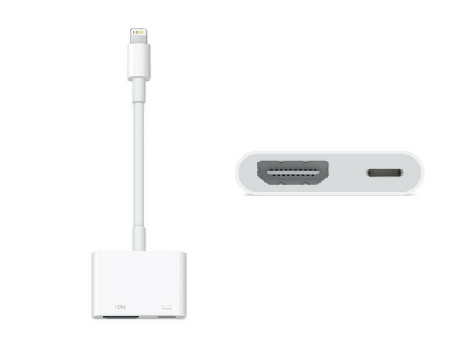 Lightning к HDMI коннектор