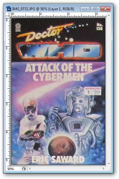 Обрезка выровненного изображения до чистых краёв