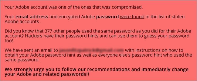 Фотография: хакерская утечка данных на экране ноутбука